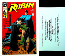Robin #1 Signed by Tom Lyle w/ COA DC Comics picture