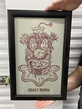 Adult Swim - Aqua Teen Hunger Force - Clown Face Exclusive Poster (FRAMED) picture