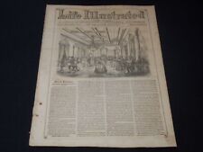 1857 AUGUST 1 LIFE ILLUSTRATED NEWSPAPER - AN ASSEMBLY AT NEWPORT - NP 5925 picture