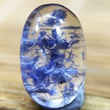 2.8Ct Very Rare NATURAL Beautiful Blue Dumortierite Quartz Crystal Pendant picture