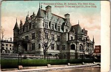 VTG Postcard~Chas M Schwab Residence “The Steel King” Riverside Dr New York~KB4 picture