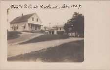 Post Office and Store Dirt Road, ? Town Vermont 1907 RPPC Photo Postcard picture