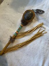 Vintage Beaded Turtle Rattle picture