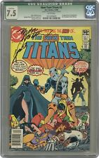 New Teen Titans #2D CGC 7.5 QUALIFIED 1980 0212459003 picture