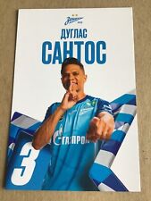 Douglas Santos, Brazil 🇧🇷 FC Zenit Saint Petersburg 2023/24 unsigned picture