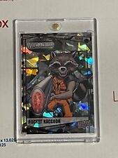 2015 Marvel Vibranium Refined #09 #9 ROCKET RACCOON #47/99 Parallel Serialized picture
