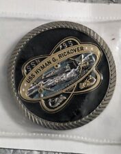 USS Hyman G. Rickover SSN 795 Virginia Class Submarine Challenge Coin picture