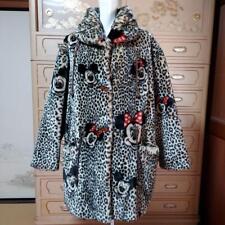 APPARENCE PARIS DISNEY Eco Fur Coat Free Size Leopard Pattern Mickey  FromJapan picture