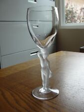 Bayel France Bacchus Crystal Frosted Nude Stem 5 oz. Cordial Glass 7 3/8