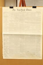 New York Times Newspaper August 12 1867 8 Pages picture