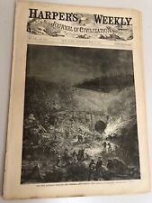 HARPER S WEEKLY, MAY 2, 1868, ERIE RAILROAD DISASTER ETC. picture
