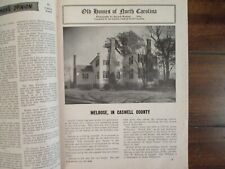 7/1949 THE STATE North Carolina Mag(MELROSE HOUSE/PHILLIPS RUSSELL/GIDEON ALSTON picture