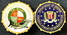 FBI MIAMI Field Office ERT “Hammerhead” SecondGEN gold 1.75in challenge coin picture