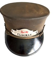 Rare Vintage Louisville & Nashville Railroad L&N Flagman Uniform Hat Cap picture
