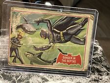 1966 BATMAN TOPPS TRADING CARDS    RED BAT    