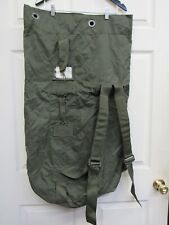 ROK South Korean Duffle Bag Nylon w/ 2 Shoulder Straps & Carry Handle 1992 picture