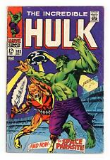 Incredible Hulk #103 VG- 3.5 1968 picture