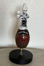 Rogue BREWERY Dead Guy Ale BEER Tap Handle 10” Skeleton Barrel Zombie picture
