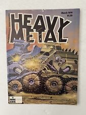Heavy Metal Magazine March 1979: Moebius, Corben, Chaykin, Bilal. picture