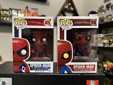 Funko Pop Marvel Set # 15 & 45 The Amazing Spider-Man 1 And 2. Retro And Rare picture