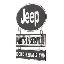Jeep Linked Tin Decorative Sign picture