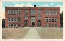 Public School Bessemer Pennsylvania PA c1920 Postcard picture