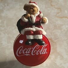 Boyds Bears Coca Cola Christmas Holiday Ornament picture