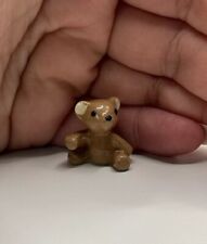 Retired Vintage Hagen Renaker Miniature Tiny Teddy Bear Figurine Trinket *** picture