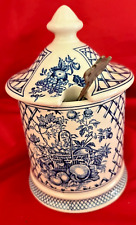 Vintage SADLER Jam Jar Afternoon Tea Collection with TEAPOT  Spoon picture
