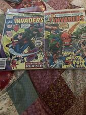 Invaders Comic Book Bundle . Lot Of 2 . #5 #10 picture