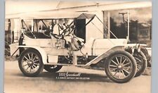 1909 SPEEDWELL AC BAKER ANTIQUE CAR COLLECTION real photo postcard rppc auto picture