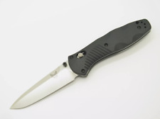 Benchmade 580 Knives Barrage Drop Point Black Knife, was 198$ - SALE OFF picture