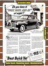 Metal Sign - 1941 Buick Special 4-Door Sedan Model 47- 10x14 inches picture