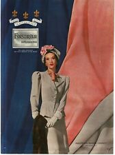 1946 Forstmann Woolen Co. Women's Wear Gray Skirt Jacket Vintage Print Ad picture