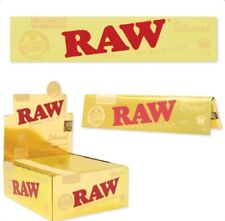 FULL BOX 50 PKS RAW ETHEREAL KING SIZE Rolling Papers Designed Phenomenally Thin picture