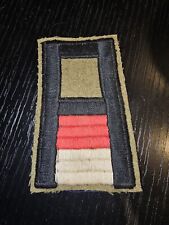 WWI US Army Artillery French Made Cornrow Stitched Wool Patch L@@K picture