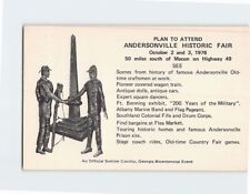Postcard Plan To Attend Andersonville Historic Fair Chicago Illinois USA picture