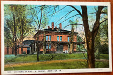 VA Virginia Lexington; Lee Home; Washington & Lee Univ. Campus; 1928 Postcard picture