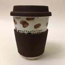 KONITZ Coffee Mug COFFEE Traveler’s Mug Coffee Beans With Lid And Sleeve picture