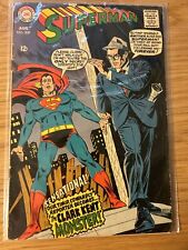 Superman #209 ORIGINAL Vintage 1968 DC Comics Clark Kent Monster picture
