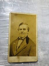 Novelty 1890 CabinetCard Middle aged Man in suite St. Louis MO Photobooth picture
