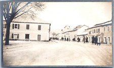 Montenegro, Cetinje, Main Street, Snow Effect, Vintage Silver Print, ca.19 picture
