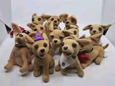 Taco Bell Chihuahua Plush Taco Bell Dog Lot Of 12 Talking Stuffed Animals picture