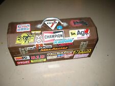 Vintage Metal Tool Box circa 1978 20x10x8.5 MotocrossVintage Stickers, JT & more picture