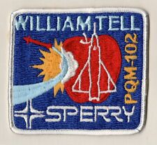 USAF Patch RARE SPERRY PQM-102, 1978 WILLIAM TELL COMPETITION 4