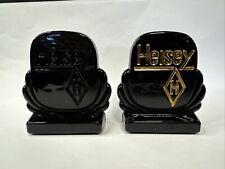 Lot of 2 - Heisey Glass 2002 HCA Cabochon Dealer/Store Display Logo Signs picture