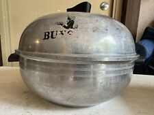 Vintage West Bend USA Made Aluminum Bun Warmer 3 Piece Serving Oven Stove Top  picture