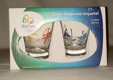 2016 Rio Olympics Cocktail Glasses Set Of 2 picture