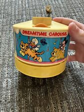 Vintage Disney Dreamtime Musical Carousel Light Projector w/two discs picture