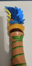 MagiQuest Great Wolf Lodge Wand Blue Wing Topper Magic, Light Wood Leaf Feather. picture